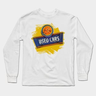 OK Used Cars Vintage Sign Long Sleeve T-Shirt